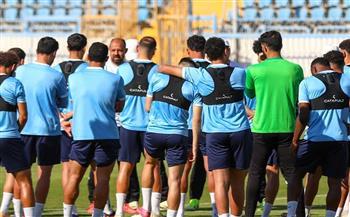 النحاس يحفز لاعبي المصري قبل مواجهة زد في كأس عاصمة مصر