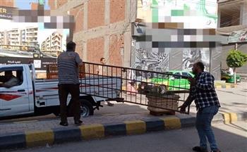   المنوفية تواجه إشغالات الطرق بحزم