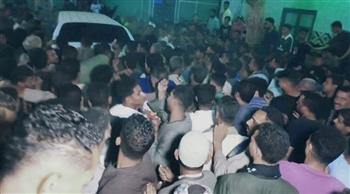   مشهد حزين يكسوه الأسى.. مأساة تحول فرح سوهاج إلى فاجعة