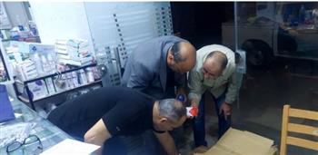   ضبط مخزن يضم كميات كبيرة من مستلزمات منتهية الصلاحية في الغربية