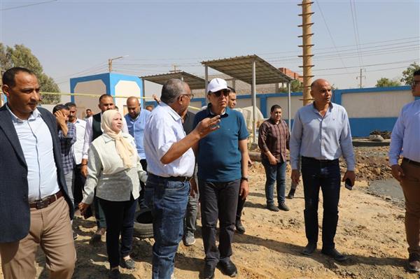 بـ 150 مليون جنيه.. محافظ المنيا يتفقد إنشاء محطات تنقية المياه بالظهير الصحراوي بسمالوط