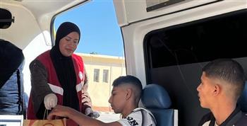 مغادرة دفعة من الجرحى والمرضى الفلسطينيين عبر معبر رفح بعد استكمال علاجهم في مصر