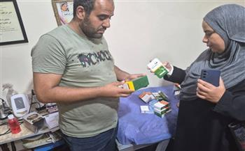 غلق وتشميع مركز للتغذية العلاجية وعلاج الجلدية تديره خريجة زراعة بالقليوبية