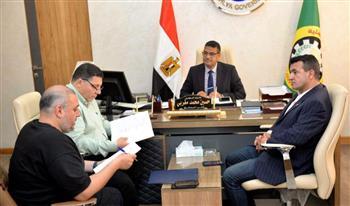 لجنة التصرفات العقارية بالدقهلية تبحث طلبات مستثمري جمصة