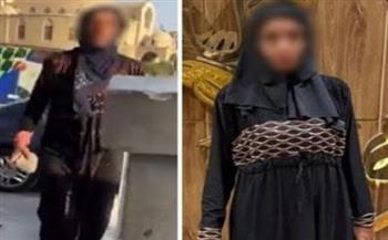   ضبط مريضة نفسيًا بعد إصابة عامل بقطعة زجاج في الهرم