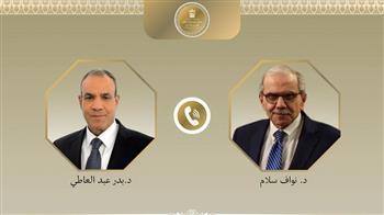 وزير الخارجية يؤكد وقوف مصر إلى جانب لبنان الشقيق