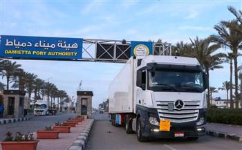 ميناء دمياط يعزز دوره كمركز محوري لتجارة الترانزيت عبر خدمة الرورو المصري – الإيطالي