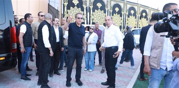 وزير الصحة يتفقد مشروع مستشفى أبو قرقاص الجديد ومستشفى دير مواس التخصصي خلال جولته بالمنيا