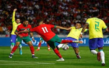   منتخب المغرب يتعادل 1-1 أمام البرازيل فى كأس العالم
