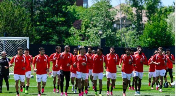 كواليس معسكر منتخب مصر قبل مباراة بلجيكا.. التفاؤل يتصدر المشهد