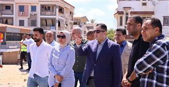   محافظ دمياط يجرى جولة تفقدية بمدينة رأس البر