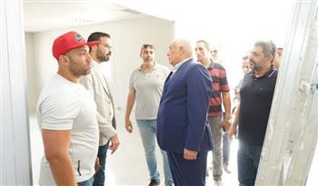 محافظ مطروح يتفقد المركز الطبي بمدينة العلمين الجديدة