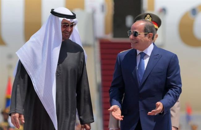 الرئيس السيسي وبن زايد يرحّبان باتفاق وقف الحرب مع إيران