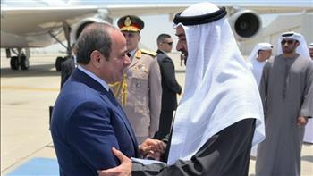   اليوم.. الرئيس عبد الفتاح السيسي يستقبل الشيخ محمد بن زايد 