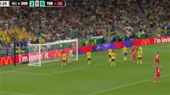   كأس العالم .. السويد تكتسح تونس بخماسية 