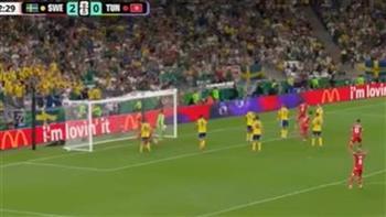 كأس العالم .. السويد تكتسح تونس بخماسية