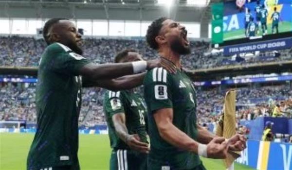 السعودية تتعادل 1-1 أمام أوروجواي فى أولى مواجهات الفريق الأخضر فى المونديال