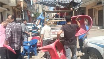 محافظ الدقهلية يتابع حملة لرفع الإشغالات وللتصدي لأجهزة الصوت
