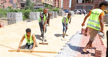   محافظ كفرالشيخ يتفقد أعمال تركيب الإنترلوك بسيدي سالم 