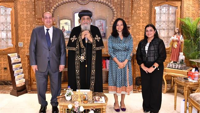 البابا يستقبل مساعد وزير الخارجية للشؤون الثقافية