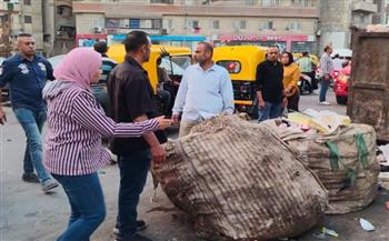  حملات مكثفة لمواجهة الفريزة والنباشين وضبط المخالفات البيئية بأحياء الإسكندرية