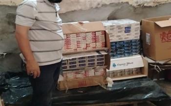   ضبط سجائر مهربة جمركيا بالإسكندرية
