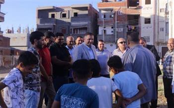 محافظ دمياط يوجه بـ الارتقاء بالمنشآت الرياضية
