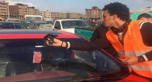 تحرير 776 مخالفة عدم تركيب الملصق الإلكتروني خلال 24 ساعة