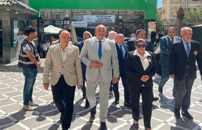 محافظ الاسكندرية ووكيل الشباب والرياضة يشهدان افتتاح بطولة البحر المتوسط للكاراتيه