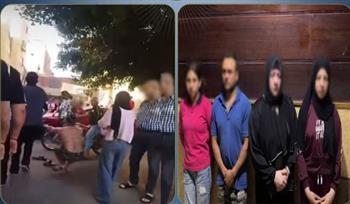 كشف ملابسات مشاجرة أمام مدرسة بإمبابة وضبط المتورطين