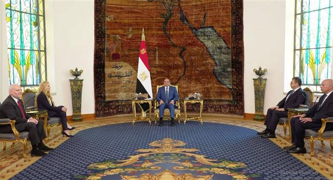 الرئيس السيسي يؤكد تقدير مصر للعلاقات الاستراتيجية مع الولايات المتحدة الأمريكية