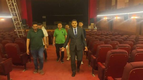 تطوير شامل لمنظومة الحماية المدنية والكهرباء بقصر ثقافة المنصورة