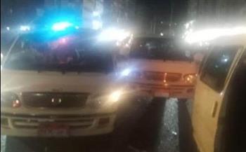   محافظ الجيزة يوجه بفض موقف عشوائى أعلى نفق المريوطية - فيصل