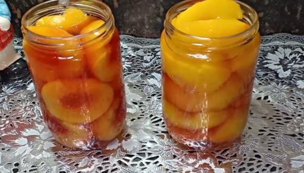 طريقة عمل كمبوت الخوخ في المنزل