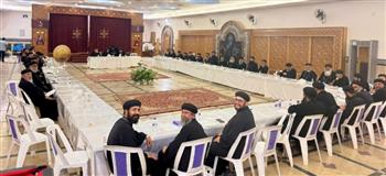   الأنبا مينا يترأس الاجتماع الشهري لمجمع كهنة إيبارشية برج العرب والعامرية