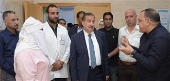  محافظ بورسعيد يتفقد وحدة طب أسرة الحي الإماراتي