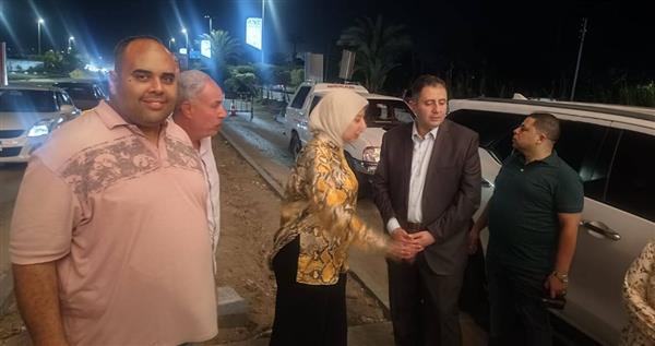محافظ دمياط يتفقد تطوير البوابة الشرقية برأس البر
