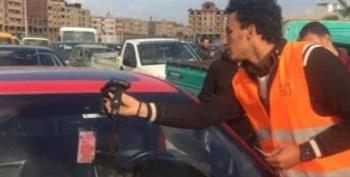 تحرير 831 مخالفة عدم تركيب الملصق الإلكتروني خلال 24 ساعة