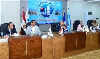   المهندس أيمن عطية يزور شركة الإسكندرية للبترول
