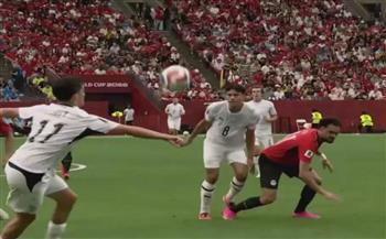 إنذار مبكر للاعب منتخب مصر أمام نيوزيلندا في كأس العالم 2026