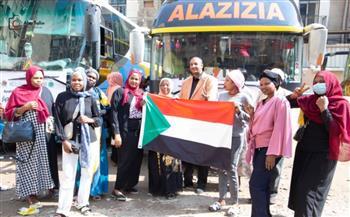انطلاق رحلة جديدة للعودة الطوعية من مقر "العزيزية" بالقاهرة إلى السودان