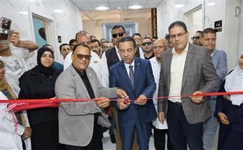 محافظ المنوفية يفتتح مركز الأورام الجديد بمستشفى منوف العام