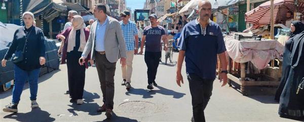 بورسعيد تواصل مواجهة التعديات بالشوارع