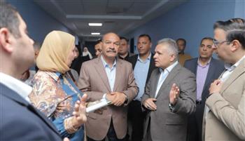   محافظ السويس يتفقد المستشفى الجامعى لتعزيز الشراكة ودعم التجهيزات الطبية الحديثة