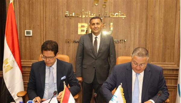 بروتوكول تعاون بين جامعة بنها الأهلية وجامعة بنها لإنشاء مستشفى جامعي بالعبور