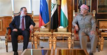   بارزاني يستقبل السفير الروسي لدى العراق