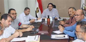   نائب المحافظ يتابع ملفات التقنين ببني سويف