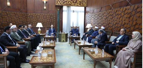 شيخ الأزهر يستقبل وزير الأوقاف والشؤون الدينية بحكومة إقليم كردستان بالعراق