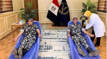 "أمن الفيوم" تنظم حملة للتبرع بالدم للمرضى