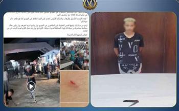 ضبط عاطل اعتدى على مواطن بسلاح أبيض بالمرج